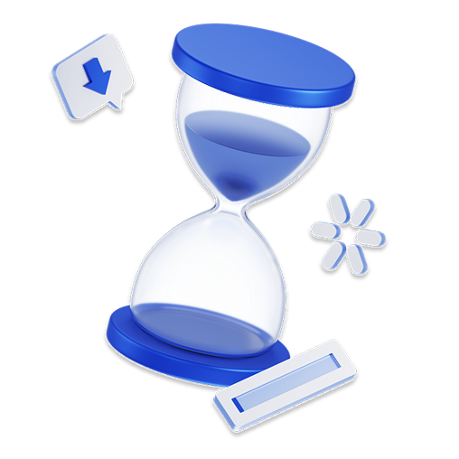 Hourglass decoration